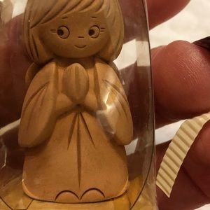 Ceramic little knelling Praying Angel.